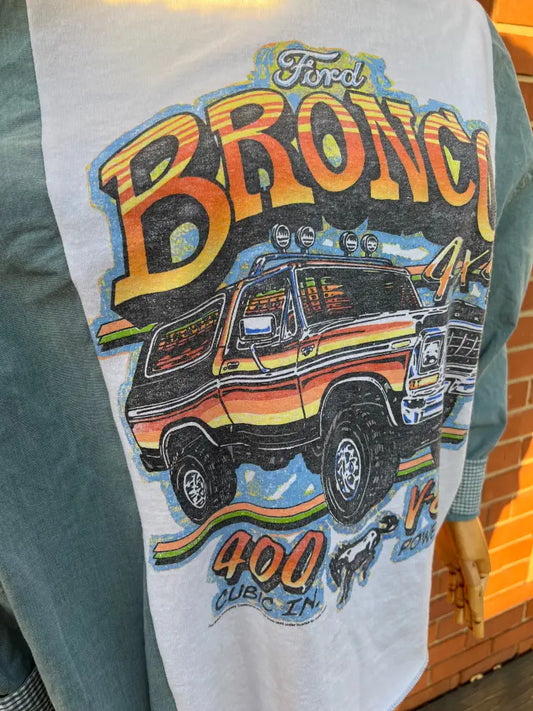 Reworked Ford Bronco Long Sleeve Shirts & Tops