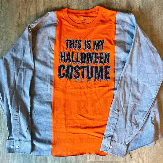 Reworked Halloween Long Sleeve Shirts & Tops