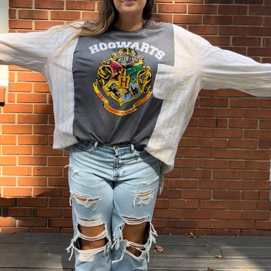 Reworked Harry Potter Long Sleeve Shirts & Tops
