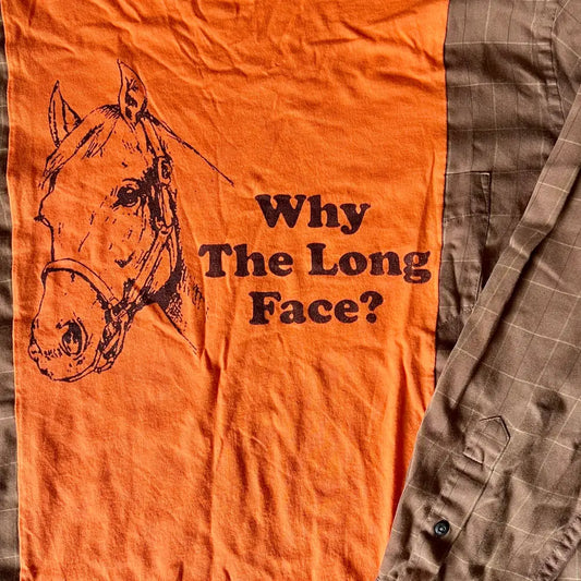 Reworked Horse Long Sleeve Shirts & Tops