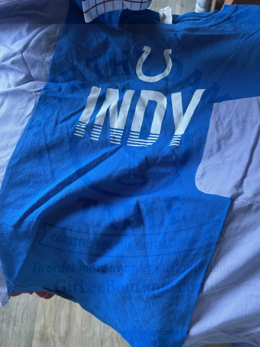Reworked Indianapolis Colts Long Sleeve Shirts & Tops