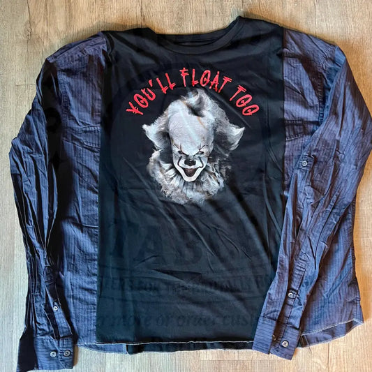 Reworked IT Long Sleeve Shirts & Tops