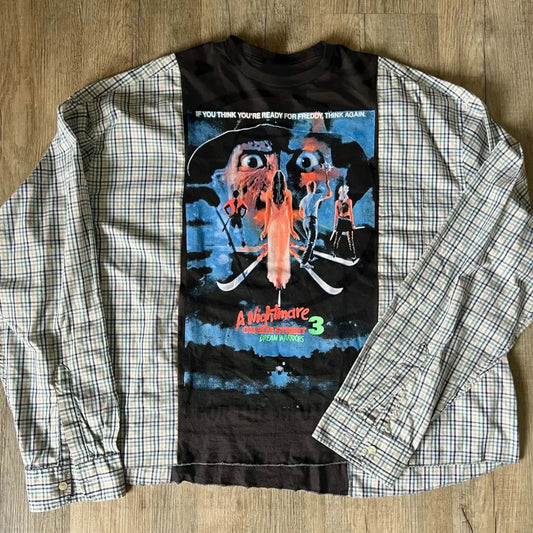Reworked Nightmare on Elm Street Long Sleeve Shirts & Tops