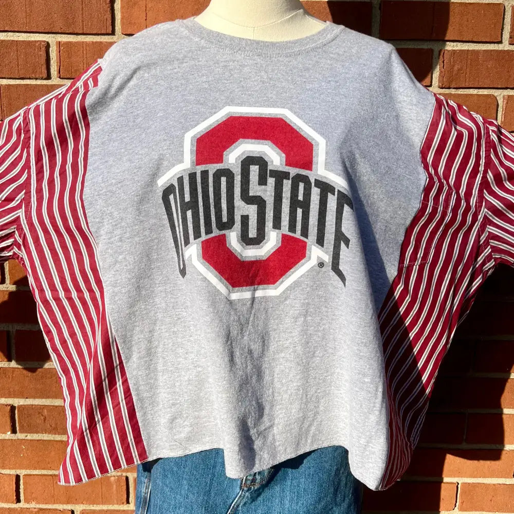 Reworked Ohio State Long Sleeve Shirts & Tops