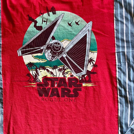 Reworked Star Wars Flannel Long Sleeve Shirts & Tops