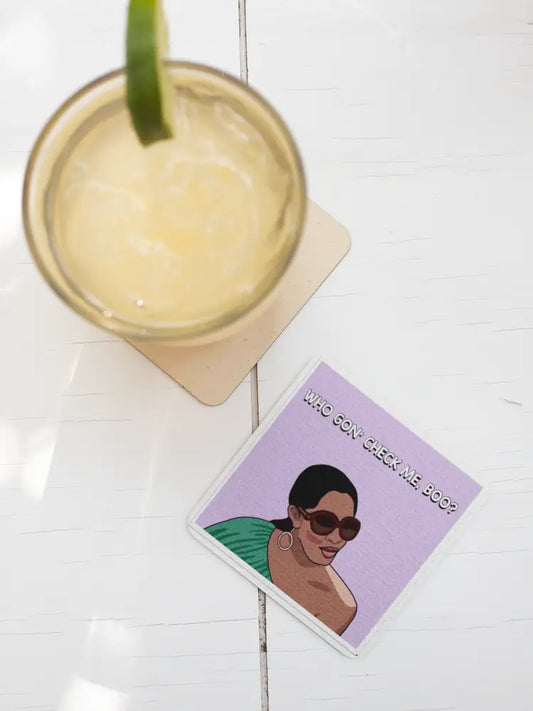 RHOA: Serving Shade & Zero Effs Coaster