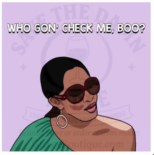RHOA: Serving Shade & Zero Effs Coaster