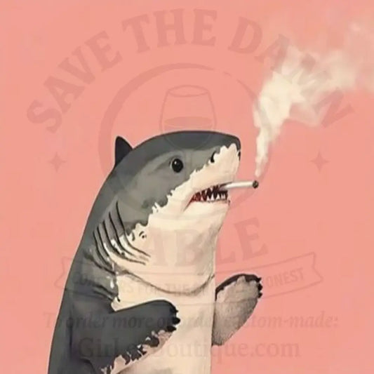Shark Week? More Like Smoke Break Coaster