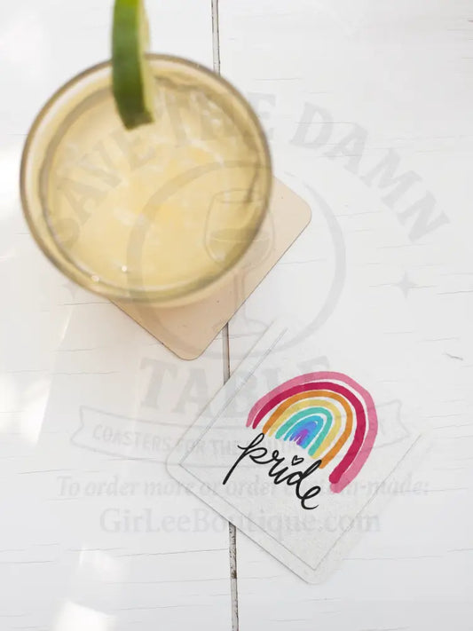 Sip with Pride Darling Coaster