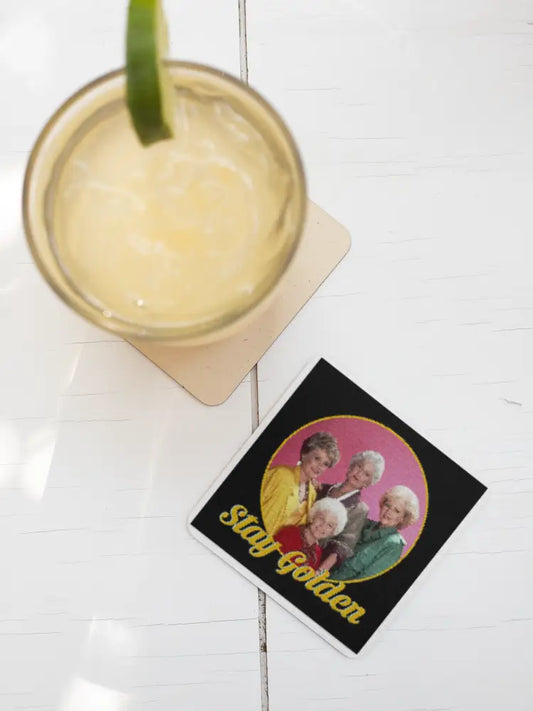 Stay Golden Slut Puppy Coaster
