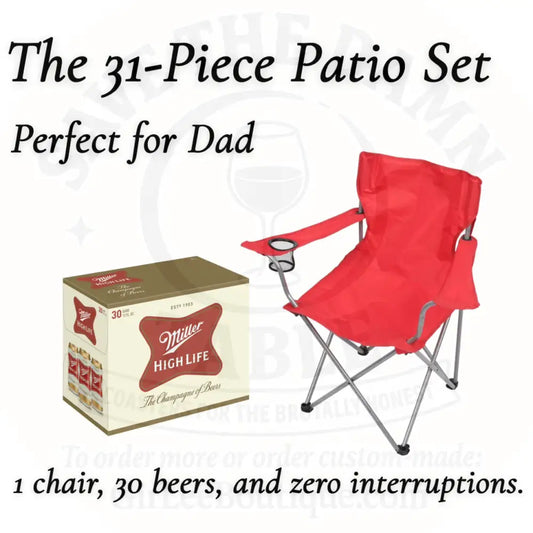 The 31-Piece Patio Set – Father’s Day Edition Coaster