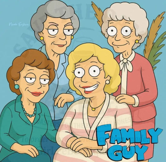 The Golden Girls Family Guy Coaster Coaster