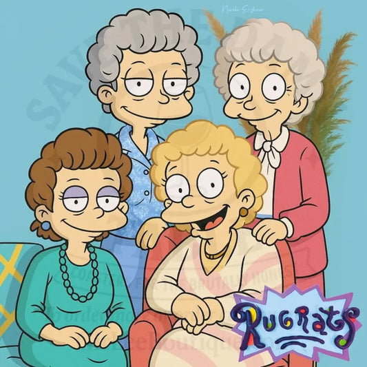 The Golden Girls Rugrats Coaster Coaster