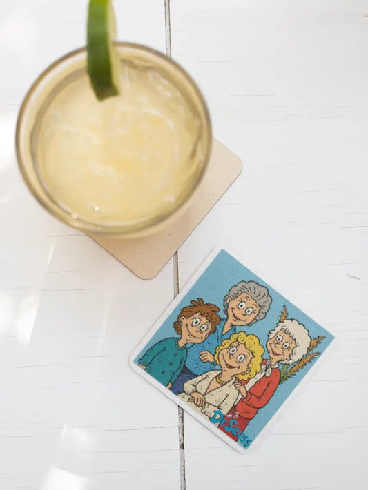 The Golden Girls Dr. Suess Coaster Coaster