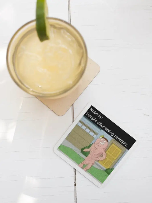 The Melted Candle Look Coaster