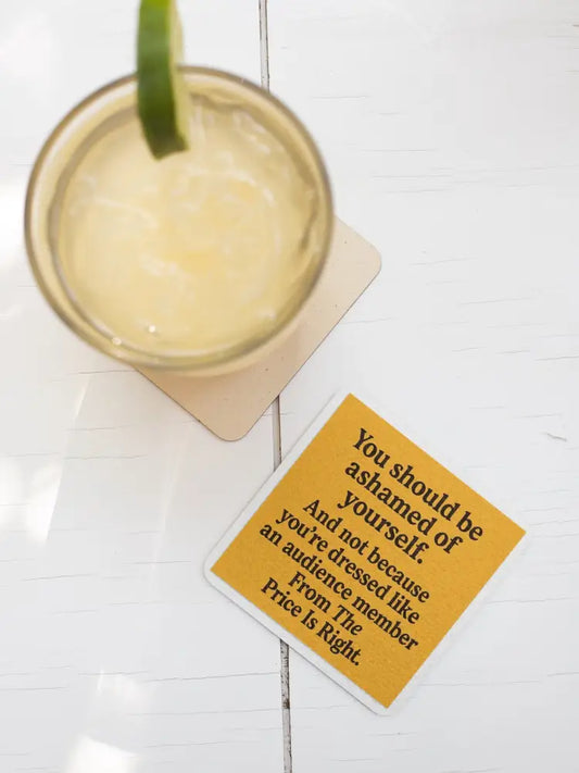 Wardrobe Fail Roast Accepted Coaster