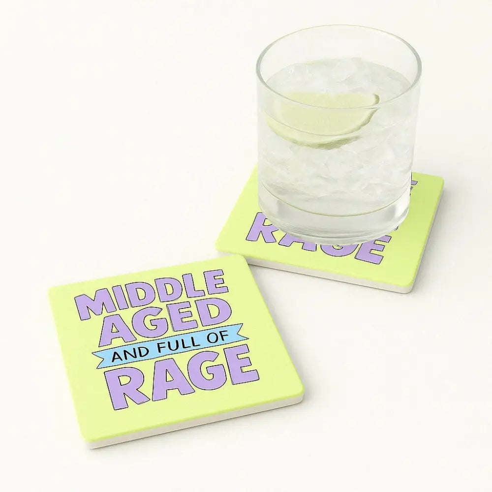 With a Side of Lower Back Pain Coaster