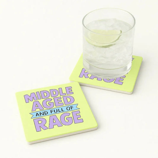 With a Side of Lower Back Pain Coaster