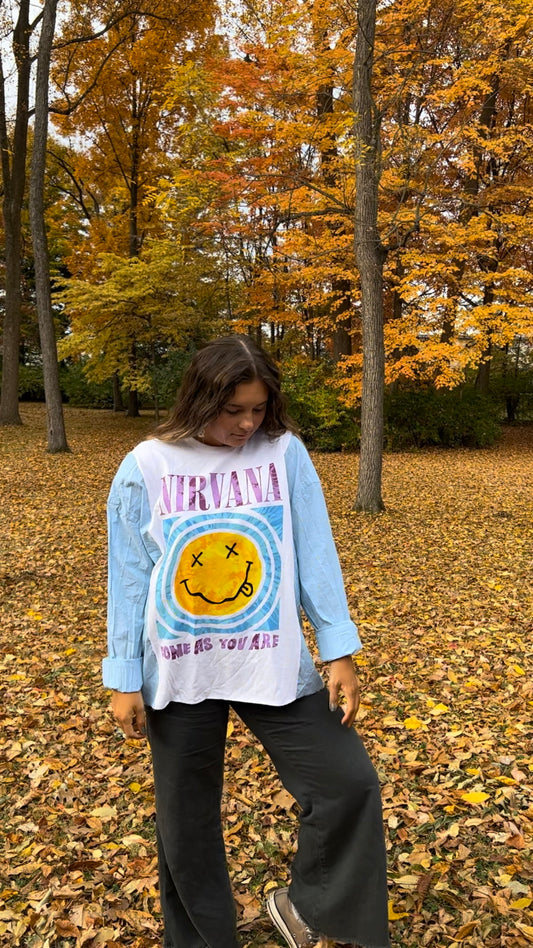 Reworked Nirvana Long Sleeve