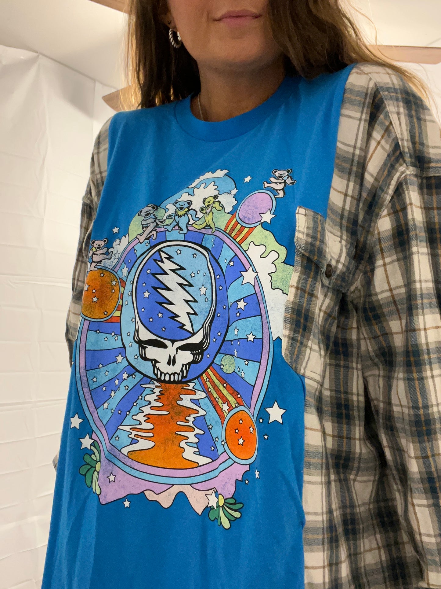 Reworked Grateful Dead Flannel Long Sleeve