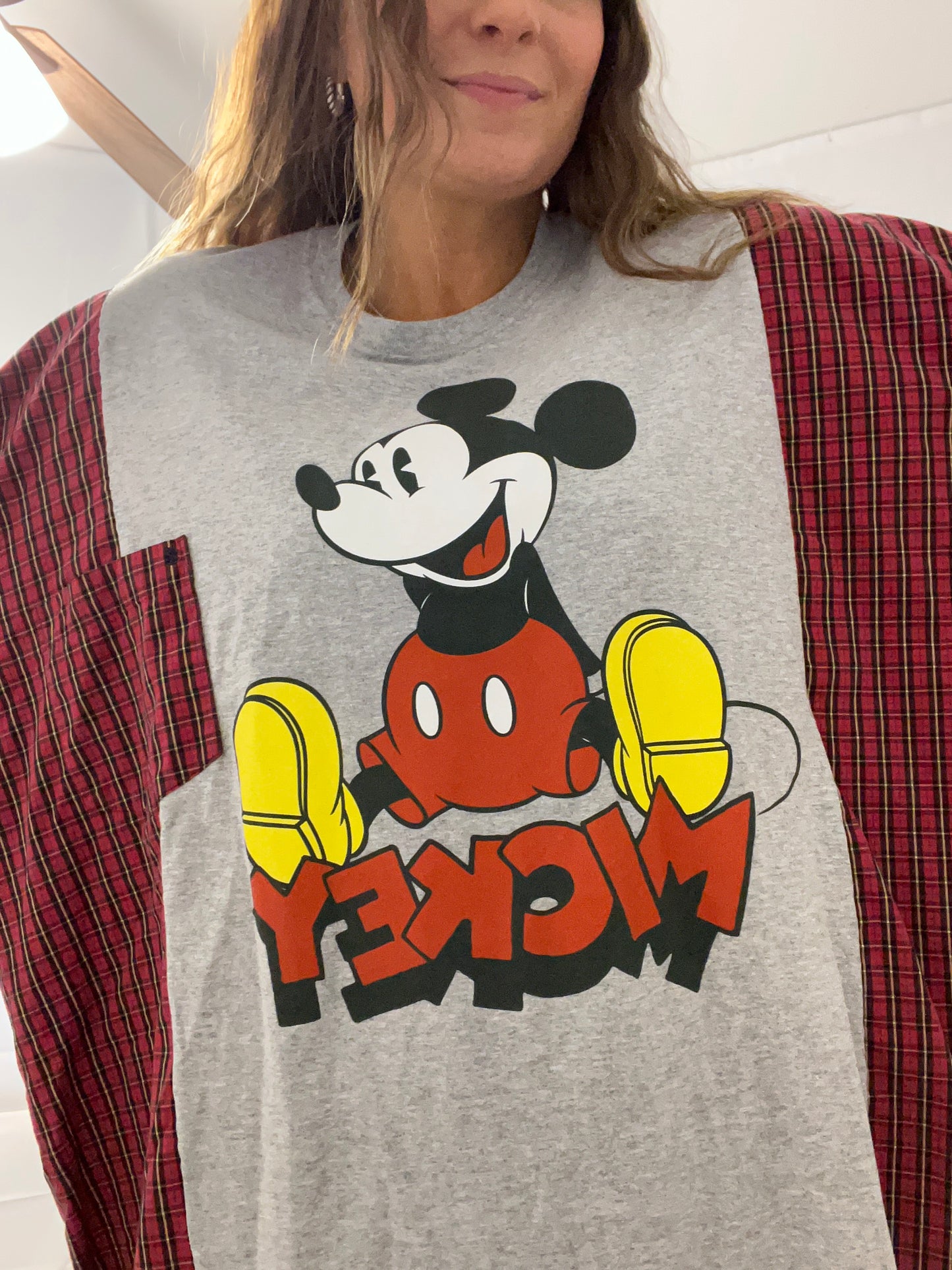 Reworked Mickey Mouse Long Sleeve